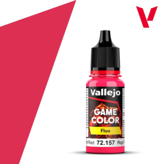 Vallejo Game Color Fluo FLUORESCENT RED
