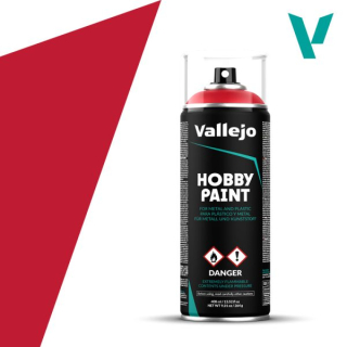 Vallejo HOBBY PAINT Spray - Fantasy Colors BLOODY RED