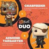 FUNTASTIC DUO Aemond + Crabfeeder