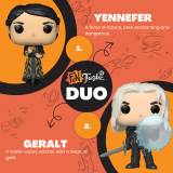 FUNTASTIC DUO Geralt + Yennefer