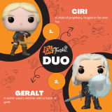 FUNTASTIC DUO Geralt + Ciri