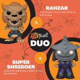 FUNTASTIC DUO Super Shredder + Rahzar