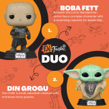 FUNTASTIC DUO Boba Fett + Din Grogu