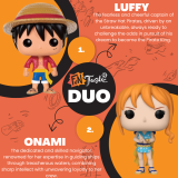 FUNTASTIC DUO Luffy + Onami