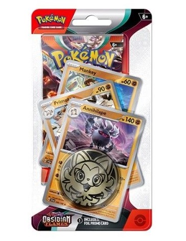 Pokémon TCG: Scarlet & Violet 03 Obsidian Flames CHECKLANE PREMIUM