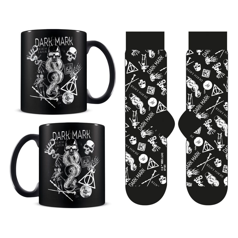 Šálka Harry Potter Mug & Socks Set Dark Art