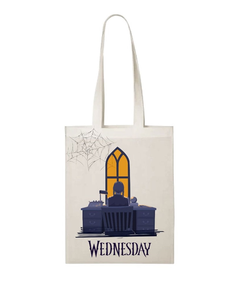 Taška - Nákupná taška Wednesday Tote Bag Time