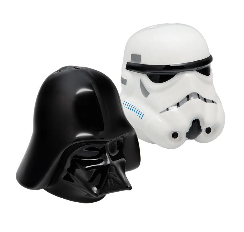 Soľnička a korenička - Star Wars Salt and Pepper Shakers