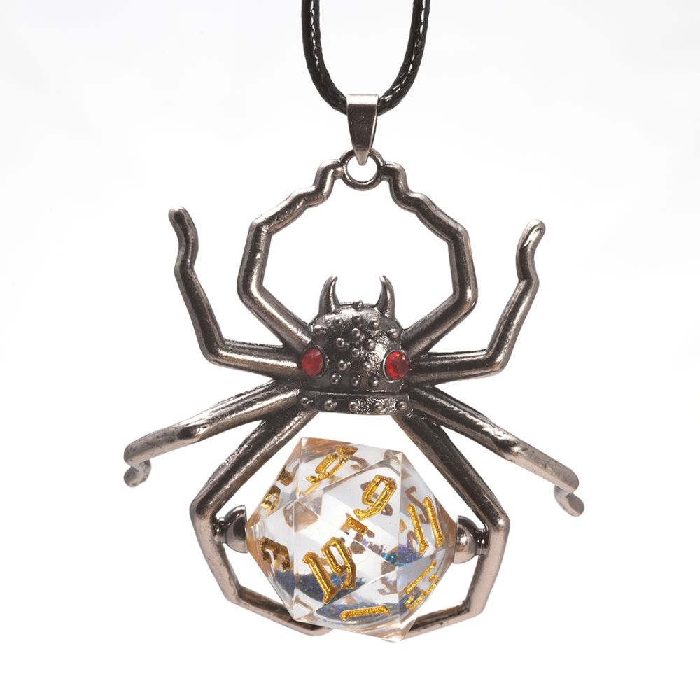 Prívesok Sirius Dice - Black Widow D20 Necklace