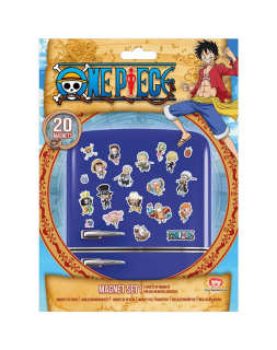 Magnetky - One Piece Fridge Magnets Chibi