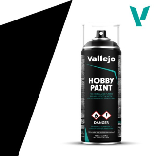 Vallejo HOBBY PAINT Spray - Basic Colors BLACK