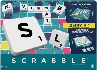 Scrabble 2v1 SK - spoločenská hra