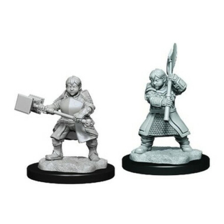 Critical Role Miniatures - Dwarf Dwendalian Empire Fighter Fighter, 2-pack, 4 cm