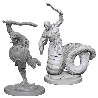 Dungeons & Dragons Nolzur's Marvelous Miniatures - Yuan-Ti Malisons 2-pack, 4 cm