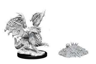 Dungeons & Dragons Nolzur's Marvelous Miniatures - Red Dragon Wyrmling, 4 cm