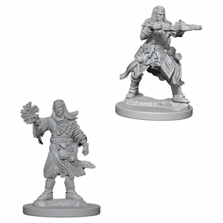 Pathfinder Miniatures: Male Human Wizard 2-pack, 4 cm