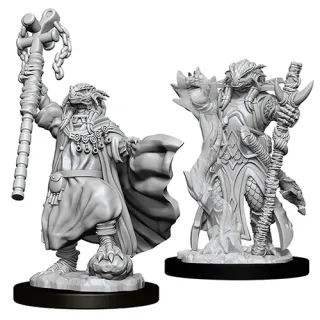 Dungeons & Dragons Nolzur's Marvelous Miniatures - Female Dragonborn Sorcerer 2-pack, 4 cm