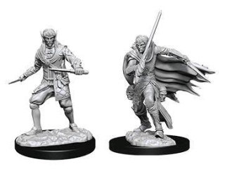 Pathfinder Miniatures: Male Elf Rogue 2-pack, 4 cm