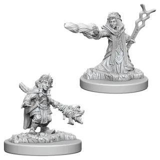 Dungeons & Dragons Nolzur's Marvelous Miniatures - Female Gnome Wizard 2-pack, 4 cm