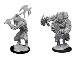 Dungeons & Dragons Nolzur's Marvelous Miniatures - Gnolls 2-pack. 4 cm