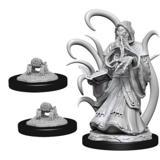 Dungeons & Dragons Nolzur's Marvelous Miniaturess - Alhoon & Intellect Devourers 3-pack, 1 - 4 cm