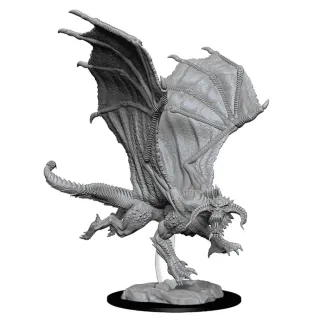 Dungeons & Dragons Nolzur's Marvelous Miniatures - Young Black Dragon, 10 cm