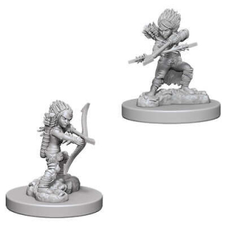 Pathfinder Miniatures: Female Gnome Rogue 2-pack, 4 cm