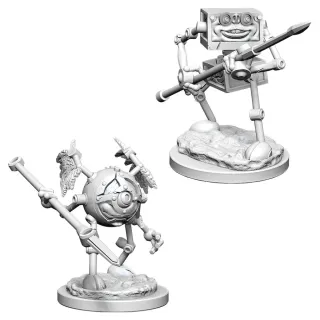 Dungeons & Dragons Nolzur's Marvelous Miniatures - Monodrone & Duodrone 2-pack, 4 cm