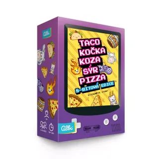 Taco, kočka, koza, sýr, pizza - 8-bitová edícia - hra