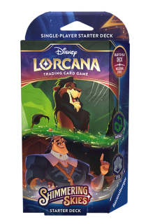 Disney Lorcana TCG: Starter Deck - Shimmering Skies EMERALD / STEEL