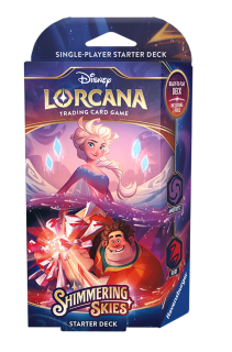 Disney Lorcana TCG: Starter Deck - Shimmering Skies AMETHYST / RUBY