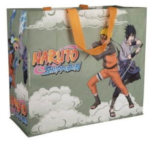 Taška - Nákupná taška Naruto Shippuden Tote Bag Grey