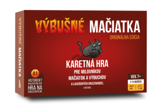 Výbušné mačiatka - kartová hra