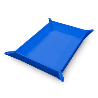 Tácka na hádzanie - UltraPRO Vivid Magnetic Folding Dice Tray - Blue