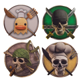 Podložka pod pohár - One Piece Coaster 4-Pack Characters #2