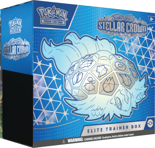 Pokémon TCG: Scarlet & Violet 07 Stellar Crown ELITE TRAINER BOX