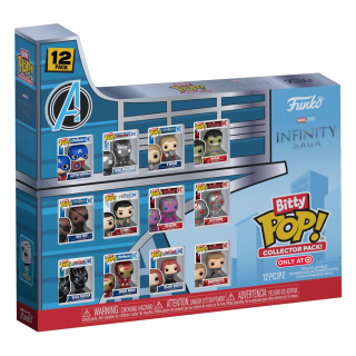 Funko Bitty POP: MARVEL - Infinity Saga, 12-Pack