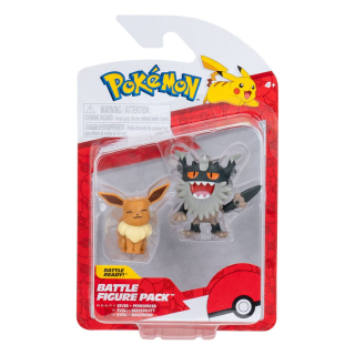 Pokémon Battle Figure Set Figure 2-Pack Perrserker & Eevee #2