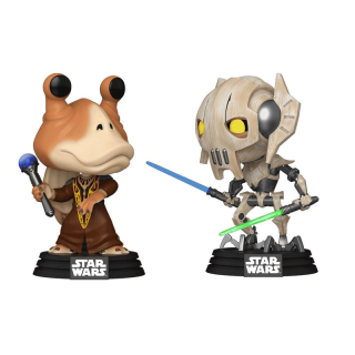 Funko POP: Star Wars - 2-Pack Jar Jar Binks vs. General Grievous 10 cm