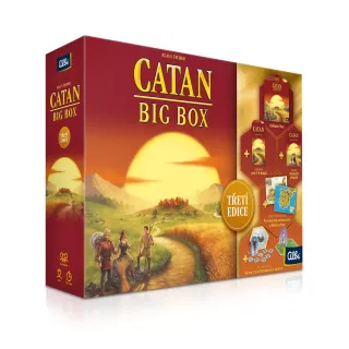 Catan: Big Box 3.edice - spoločenská hra