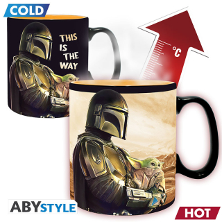 Šálka Star Wars The Mandalorian - Heat Change - Mando