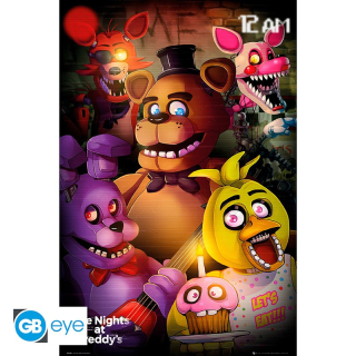 Plagát Five Nights at Freddys 61 x 91 cm