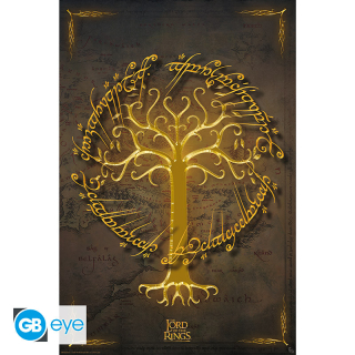 Plagát Lord of the Rings Poster White Tree 61 x 91 cm