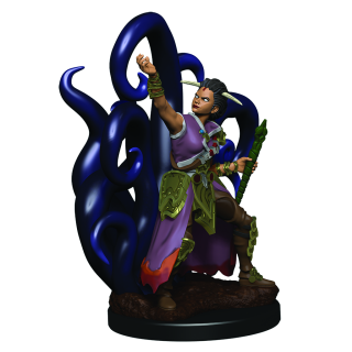 Dungeons & Dragons: Icons of the Realms - Human Female Warlock Premium Figure, 4 cm