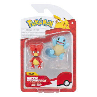 Pokémon Battle Figure Set Figure 2-Pack Magby & Squirtle