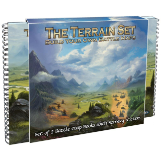 Terrain Set Build Your Own Battle Map Kit EN