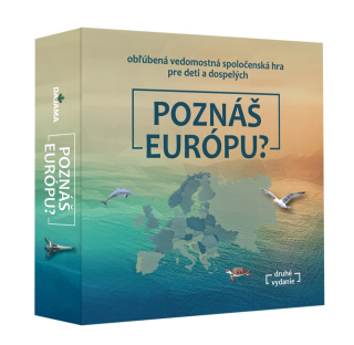 Poznáš Európu? (2. vydanie) - spoločenská hra