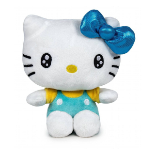 Hello Kitty Plush Figure 15 cm - tyrkysová