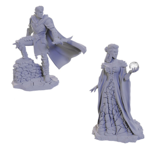 Critical Role Miniatures - Xhorhasian Mage & Prowler