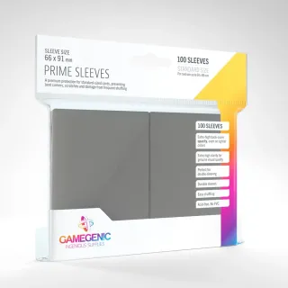 Obal Gamegenic Prime Sleeves 100 ks - GRAY